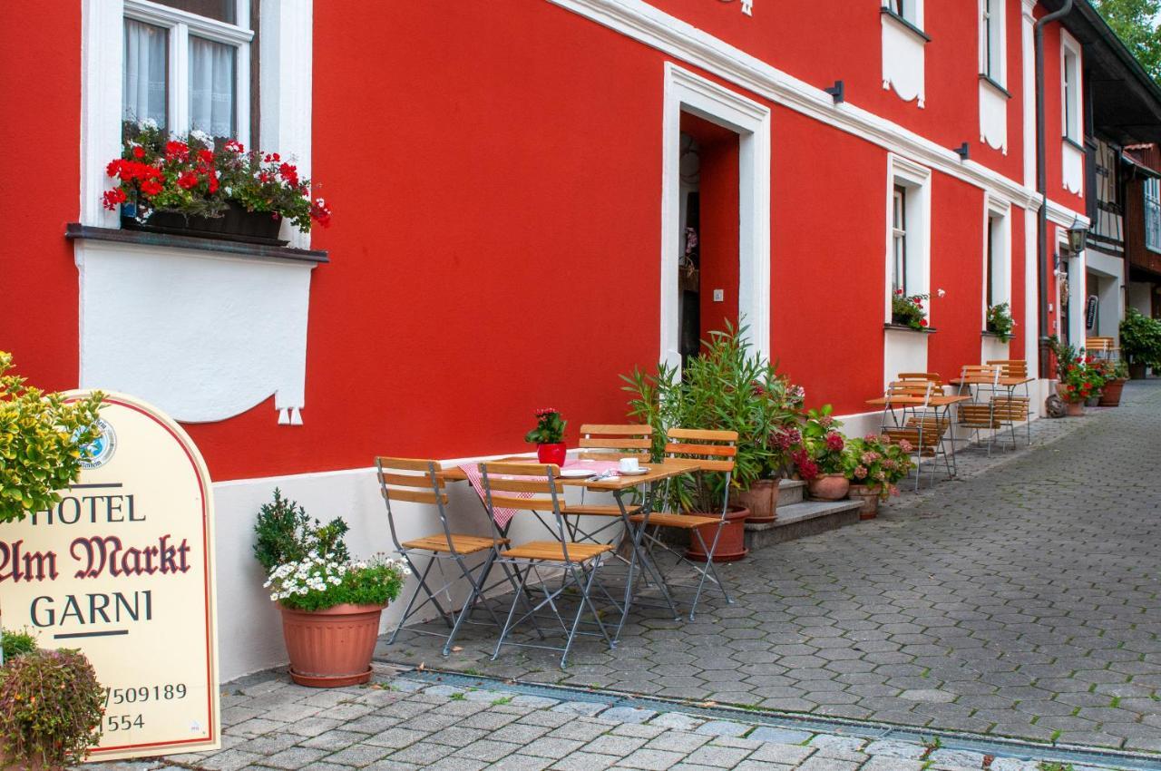 Hotel Schuberths Am Markt Buttenheim Exteriör bild